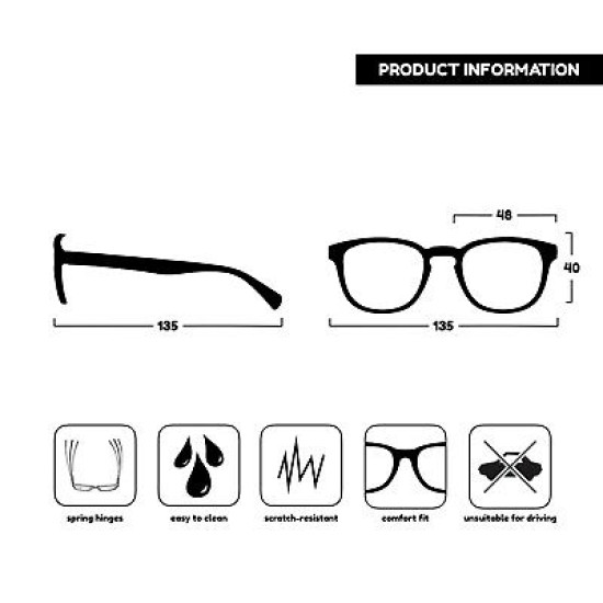 Opulize Pop Reading Glasses Retro Round Smooth Matt Mens Womens Spring Hinges R2