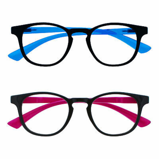 Opulize blue light glasses filter harmful blue light rays from your kids screens