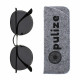 Opulize SOL Sunglasess Rounded Mens Womens Spring Hinges UV400 Inc Pouch S94