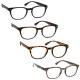 UV Reader Reading Glasses Mens Womens Spring Hinges R14